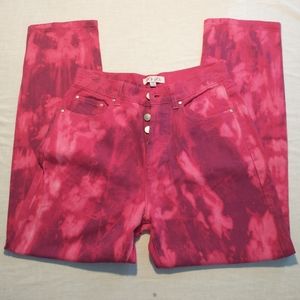 VRG GRL 10 Pink Button Fly Used